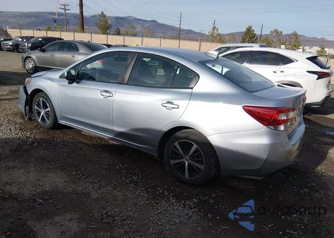 2021 Subaru Impreza Premium из США, поврежденный, VIN 4S3GKAV68M3605917